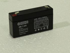 Аккумулятор GS 1,3-6 (6в1.3ач)
