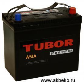 Аккумулятор Tubor (Тубор) Asia Standart 6СТ-50.0 (B24L)