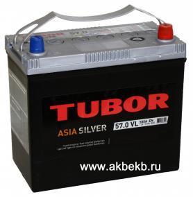 Аккумулятор Tubor (Тубор) Asia Silver 6СТ-57.0 (B24L)