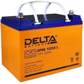 Аккумулятор Delta DTM 1233L (12в 33ач)