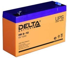 Аккумулятор Delta HR 6-12 (6в 12ач)