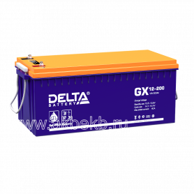 Аккумулятор Delta GX 12-200 Xpert (12в 200ач)