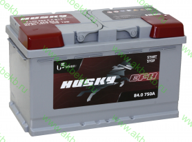 Аккумулятор Husky 6СТ-84.0 EFB