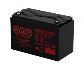 Аккумулятор WBR EVX 12-120C1 (комплект 2 шт.)