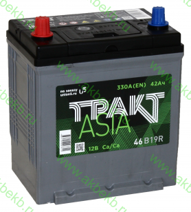  Аккумулятор Тракт ASIA 6СТ-42.1 VL (B19FR)