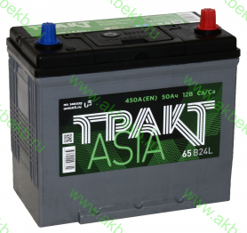 Аккумулятор Тракт ASIA 6СТ-50.0 VL (B24FL)