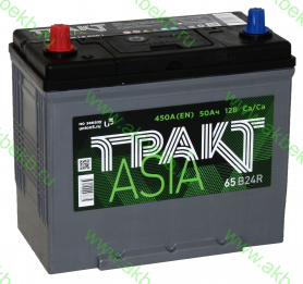 Аккумулятор Тракт ASIA 6СТ-50.1 VL (B24FR)
