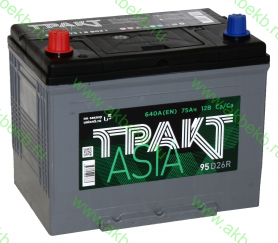Аккумулятор Тракт ASIA 6СТ-75.1 VL (D26FR)