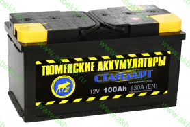 Аккумулятор Тюмень 6СТ-100.0LR Standard