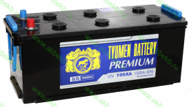 Грузовой аккумулятор Тюмень 6СТ-190.4 LA Premium