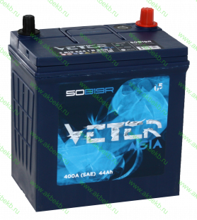 Аккумулятор Veter NEW ASIA 6СТ-44.1 VL (50B19R)