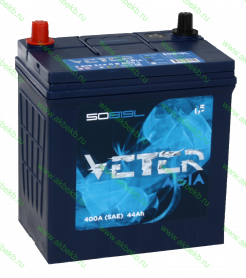 Veter ASIA 6СТ-44.0 VL (50B19L)