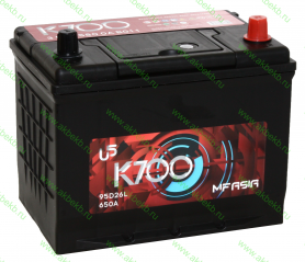 Аккумулятор K700 MF Asia 95D26L