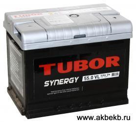 Аккумулятор Tubor (Тубор) Synergy 6СТ-55.0