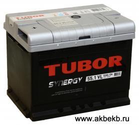 Аккумулятор Tubor (Тубор) Synergy 6СТ-55.1