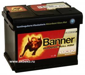 Аккумулятор Banner Running Bull AGM 560 01