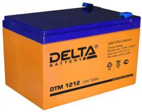 Аккумулятор Delta DTM 1212 (12в 12ач)