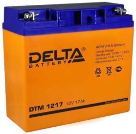 Аккумулятор Delta DTM 1217 (12в 17ач)