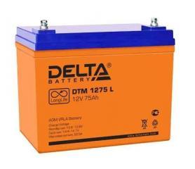 Аккумулятор Delta DTM 1275L (12в 75ач)