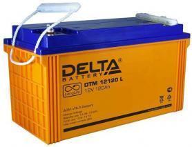 Аккумулятор Delta DTM 12120L (12в 120ач)