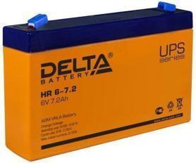 Аккумулятор Delta HR 6-7.2 (6в 7,2ач