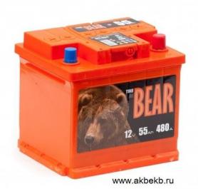 Аккумулятор Batbear 6СТ-55.0LA (куб)