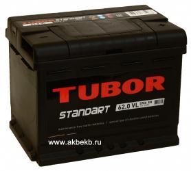 Аккумулятор Tubor (Тубор) Standart 6СТ-62.0