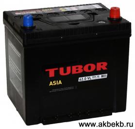 Аккумулятор Tubor (Тубор) Asia Standart 6СТ-62.0 (D23FL)