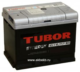 Аккумулятор Tubor (Тубор) Synergy 6СТ-63.1