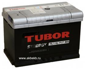 Аккумулятор Tubor (Тубор) Synergy 6СТ-75.1