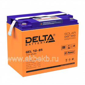 Аккумулятор Delta GEL 12-85 (12в 85ач)