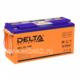 Аккумулятор Delta GEL 12-150 (12в 150ач