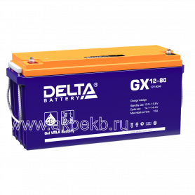 Аккумулятор Delta GX 12-80 Xpert (12в 80ач)