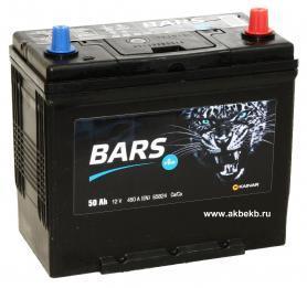 Аккумулятор BARS 6СТ-50.0 VL (B24FL)