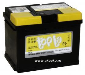 Аккумулятор Topla 60.0 EFB